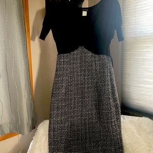 Black and Grey dress